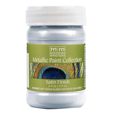 Modern Masters Metallic Paint, WaterBase, Flash Blue, 6 oz ME657